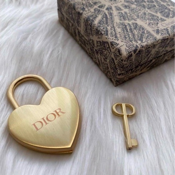 Dior Heart Padlock Lock or Pendant New in Box​​ - Picture 1 of 6